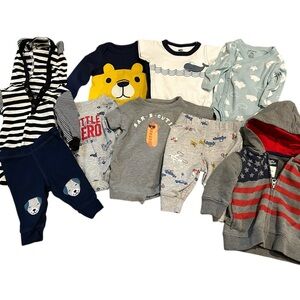 9-Piece Bundle | Boys | NB -> 3 Months